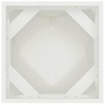 Casa si Gradina - Gradinarit si plante - Plante si ghivece - Ghivece si suporturi - Jardiniera Alb 40 x 40 x 75 cm Otel - Infinity.ro