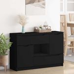 Casa si Gradina - Mobilier - Comode si corpuri - Comode - Bufet cu sertar Negru 100 x 30 x 65,6 Lemn compozit - Infinity.ro