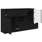 Casa si Gradina - Mobilier - Comode si corpuri - Comode - Bufet cu sertar Negru 100 x 30 x 65,6 Lemn compozit - Infinity.ro
