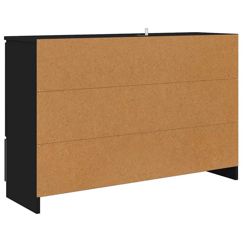 Casa si Gradina - Mobilier - Comode si corpuri - Comode - Bufet cu sertar Negru 100 x 30 x 65,6 Lemn compozit - Infinity.ro