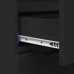 Casa si Gradina - Mobilier - Comode si corpuri - Comode - Bufet cu sertar Negru 100 x 30 x 65,6 Lemn compozit - Infinity.ro