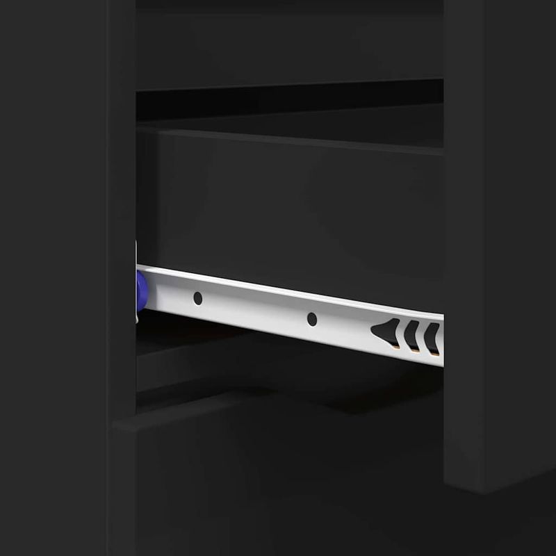Casa si Gradina - Mobilier - Comode si corpuri - Comode - Bufet cu sertar Negru 100 x 30 x 65,6 Lemn compozit - Infinity.ro