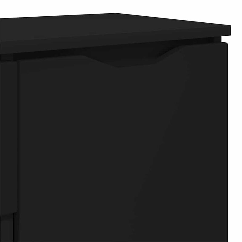 Casa si Gradina - Mobilier - Comode si corpuri - Comode - Bufet cu sertar Negru 100 x 30 x 65,6 Lemn compozit - Infinity.ro