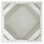 Casa si Gradina - Gradinarit si plante - Plante si ghivece - Ghivece si suporturi - Jardiniera 2 pcs Alb 50 x 50 x 50 cm Otel - Infinity.ro