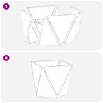 Casa si Gradina - Gradinarit si plante - Plante si ghivece - Ghivece si suporturi - Jardiniera 2 pcs Alb 50 x 50 x 50 cm Otel - Infinity.ro