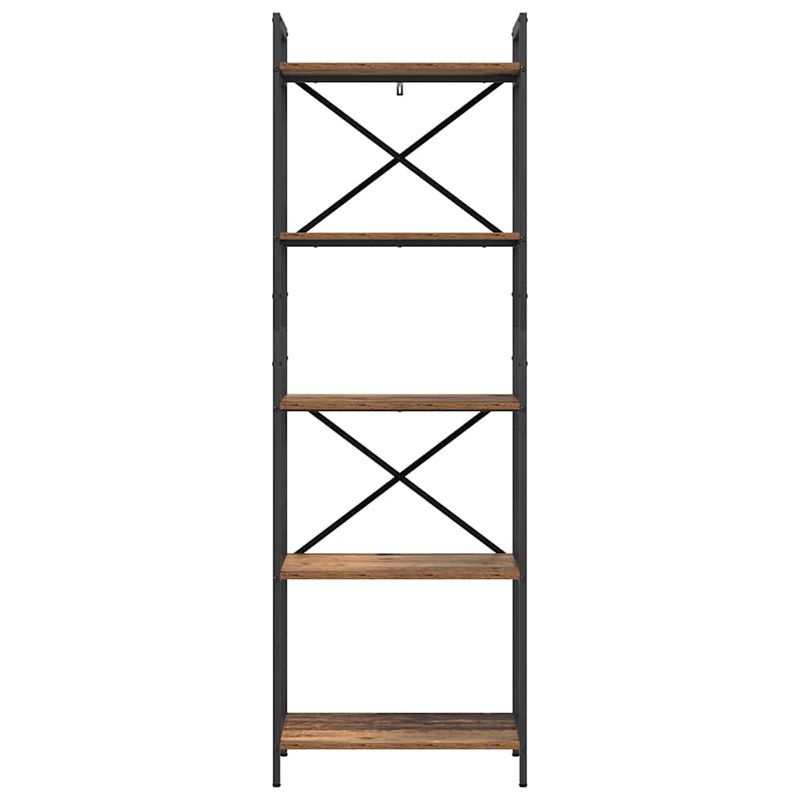 Casa si Gradina - Mobilier - Biblioteci si rafturi - Biblioteci - Raft pentru carti Lemn Vechi 56 x 34 x 171 cm Lemn compozit - Infinity.ro