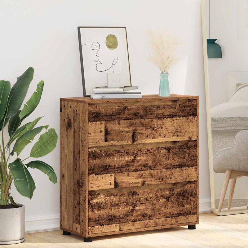 Casa si Gradina - Mobilier - Dulapuri si sifoniere - Dulapuri - Dulap de depozitare Lemn Vechi 80 x 31 x 81 cm Lemn compozit - Infinity.ro