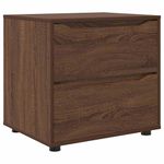 Casa si Gradina - Mobilier - Dulapuri si sifoniere - Dulapuri - Dulap de depozitare Stejar inchis 60 x 48 x 57 cm Lemn compozit - Infinity.ro
