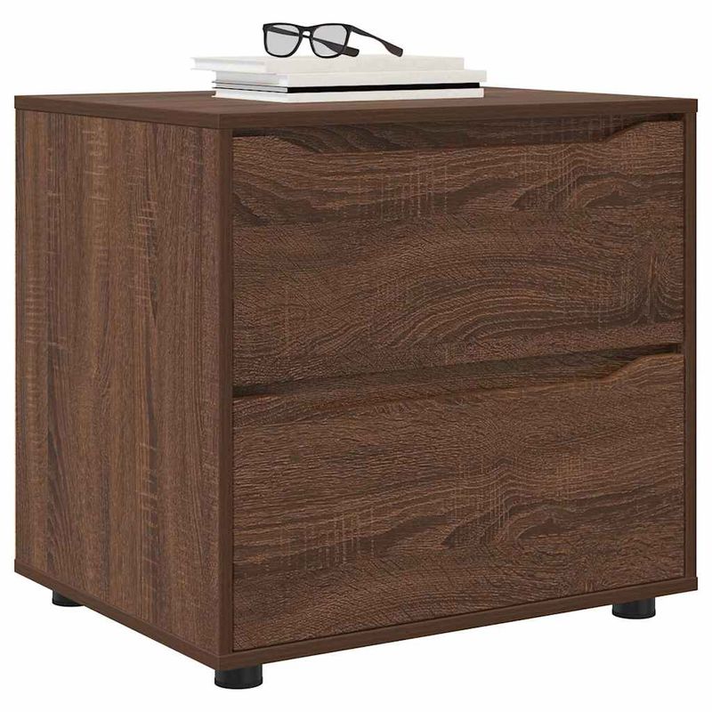 Casa si Gradina - Mobilier - Dulapuri si sifoniere - Dulapuri - Dulap de depozitare Stejar inchis 60 x 48 x 57 cm Lemn compozit - Infinity.ro