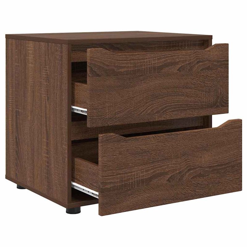 Casa si Gradina - Mobilier - Dulapuri si sifoniere - Dulapuri - Dulap de depozitare Stejar inchis 60 x 48 x 57 cm Lemn compozit - Infinity.ro