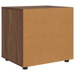 Casa si Gradina - Mobilier - Dulapuri si sifoniere - Dulapuri - Dulap de depozitare Stejar inchis 60 x 48 x 57 cm Lemn compozit - Infinity.ro