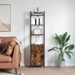 Casa si Gradina - Mobilier - Biblioteci si rafturi - Biblioteci - Dulap pentru carti Stejar fumuriu 40 x 24 x 161 cm - Infinity.ro