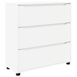 Casa si Gradina - Mobilier - Dulapuri si sifoniere - Dulapuri - Dulap de depozitare Alb 80 x 31 x 81 cm Lemn compozit - Infinity.ro