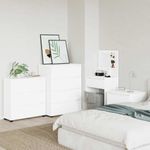 Casa si Gradina - Mobilier - Dulapuri si sifoniere - Dulapuri - Dulap de depozitare Alb 80 x 31 x 81 cm Lemn compozit - Infinity.ro