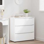 Casa si Gradina - Mobilier - Dulapuri si sifoniere - Dulapuri - Dulap de depozitare Alb 80 x 31 x 81 cm Lemn compozit - Infinity.ro
