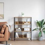 Casa si Gradina - Mobilier - Biblioteci si rafturi - Biblioteci - Raft pentru carti Stejar Artizanal 82 x 32 x 112 cm - Infinity.ro