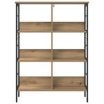 Casa si Gradina - Mobilier - Biblioteci si rafturi - Biblioteci - Raft pentru carti Stejar Artizanal 82 x 32 x 112 cm - Infinity.ro