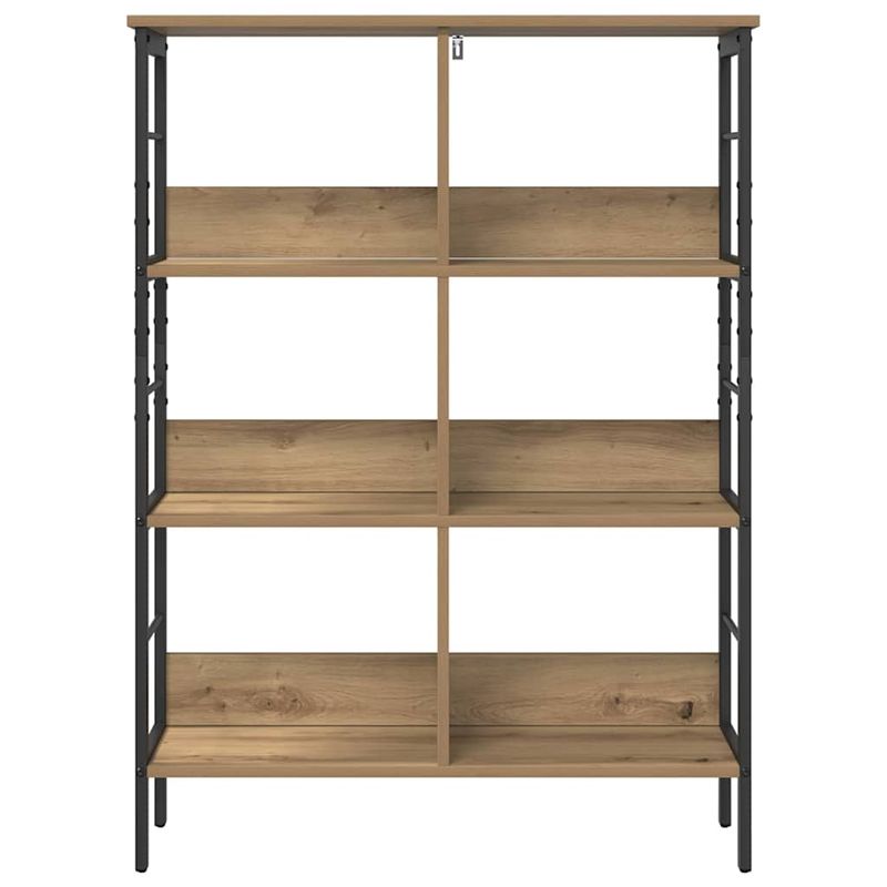 Casa si Gradina - Mobilier - Biblioteci si rafturi - Biblioteci - Raft pentru carti Stejar Artizanal 82 x 32 x 112 cm - Infinity.ro