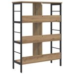 Casa si Gradina - Mobilier - Biblioteci si rafturi - Biblioteci - Raft pentru carti Stejar Artizanal 82 x 32 x 112 cm - Infinity.ro