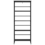 Casa si Gradina - Mobilier - Biblioteci si rafturi - Biblioteci - Raft pentru carti Stejar Negru 60 x 29,5 x 149 cm Lemn compozit - Infinity.ro