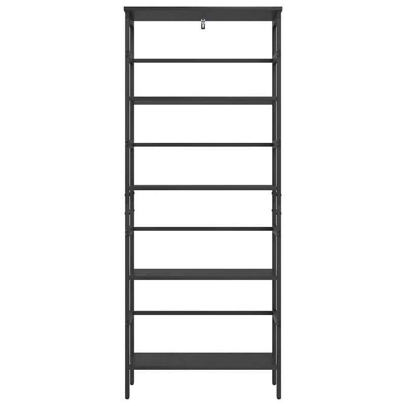 Casa si Gradina - Mobilier - Biblioteci si rafturi - Biblioteci - Raft pentru carti Stejar Negru 60 x 29,5 x 149 cm Lemn compozit - Infinity.ro
