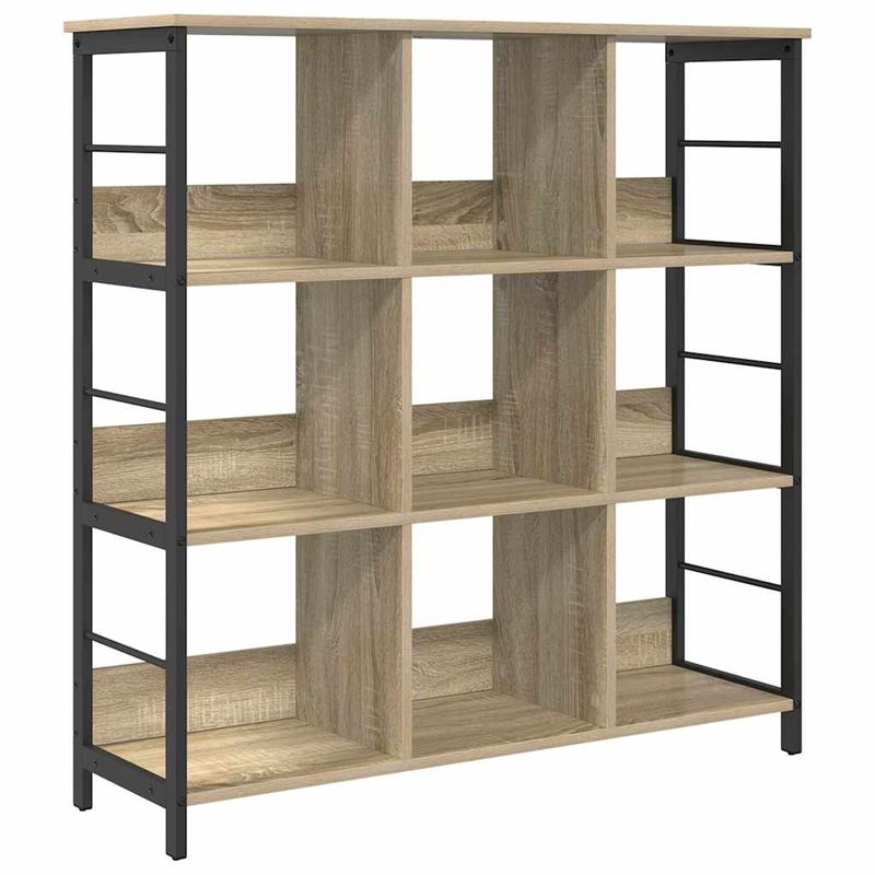 Casa si Gradina - Mobilier - Biblioteci si rafturi - Biblioteci - Raft pentru carti Stejar Sonoma 102 x 32 x 104,5 cm - Infinity.ro
