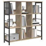 Casa si Gradina - Mobilier - Biblioteci si rafturi - Biblioteci - Raft pentru carti Stejar Sonoma 102 x 32 x 104,5 cm - Infinity.ro