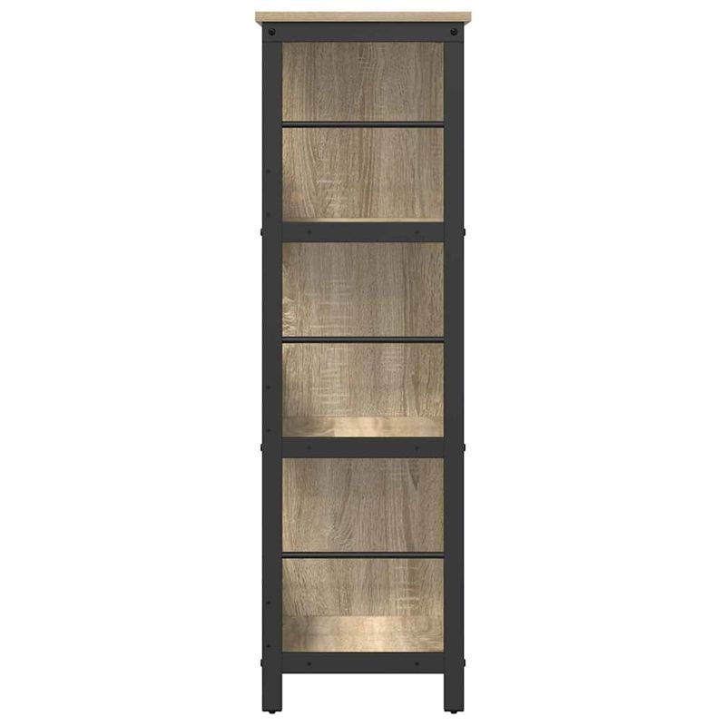Casa si Gradina - Mobilier - Biblioteci si rafturi - Biblioteci - Raft pentru carti Stejar Sonoma 102 x 32 x 104,5 cm - Infinity.ro