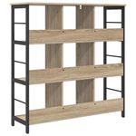 Casa si Gradina - Mobilier - Biblioteci si rafturi - Biblioteci - Raft pentru carti Stejar Sonoma 102 x 32 x 104,5 cm - Infinity.ro