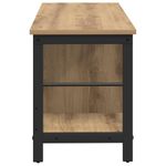 Casa si Gradina - Mobilier - Biblioteci si rafturi - Biblioteci - Raft pentru carti Stejar Artizanal 102 x 32 x 40,5 cm - Infinity.ro