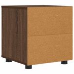 Casa si Gradina - Mobilier - Dulapuri si sifoniere - Dulapuri - Dulap de Baie Stejar inchis 40,5 x 40 x 44 cm Lemn compozit - Infinity.ro