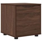 Casa si Gradina - Mobilier - Dulapuri si sifoniere - Dulapuri - Dulap de Baie Stejar inchis 40,5 x 40 x 44 cm Lemn compozit - Infinity.ro