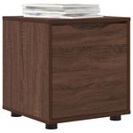 Casa si Gradina - Mobilier - Dulapuri si sifoniere - Dulapuri - Dulap de Baie Stejar inchis 40,5 x 40 x 44 cm Lemn compozit - Infinity.ro