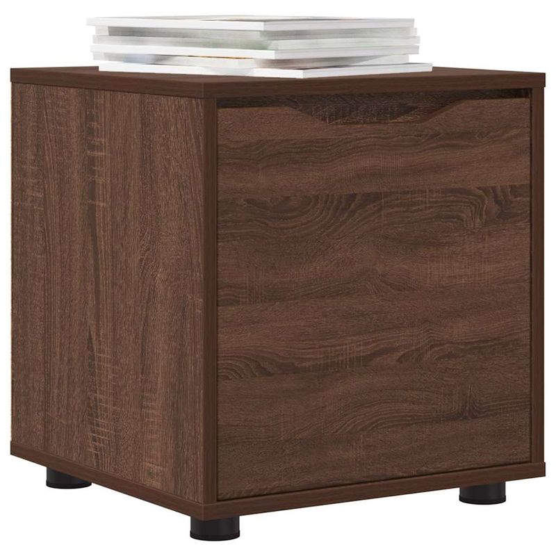 Casa si Gradina - Mobilier - Dulapuri si sifoniere - Dulapuri - Dulap de Baie Stejar inchis 40,5 x 40 x 44 cm Lemn compozit - Infinity.ro