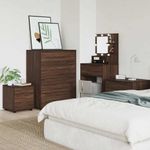 Casa si Gradina - Mobilier - Dulapuri si sifoniere - Dulapuri - Dulap de Baie Stejar inchis 40,5 x 40 x 44 cm Lemn compozit - Infinity.ro
