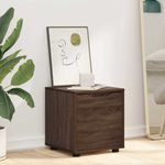 Casa si Gradina - Mobilier - Dulapuri si sifoniere - Dulapuri - Dulap de Baie Stejar inchis 40,5 x 40 x 44 cm Lemn compozit - Infinity.ro