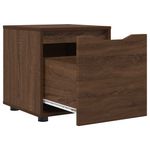 Casa si Gradina - Mobilier - Dulapuri si sifoniere - Dulapuri - Dulap de Baie Stejar inchis 40,5 x 40 x 44 cm Lemn compozit - Infinity.ro
