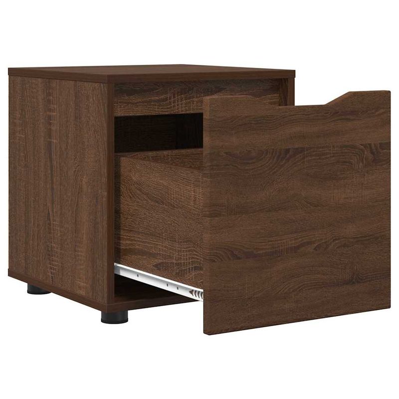 Casa si Gradina - Mobilier - Dulapuri si sifoniere - Dulapuri - Dulap de Baie Stejar inchis 40,5 x 40 x 44 cm Lemn compozit - Infinity.ro