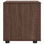 Casa si Gradina - Mobilier - Dulapuri si sifoniere - Dulapuri - Dulap de Baie Stejar inchis 40,5 x 40 x 44 cm Lemn compozit - Infinity.ro