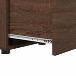 Casa si Gradina - Mobilier - Dulapuri si sifoniere - Dulapuri - Dulap de Baie Stejar inchis 40,5 x 40 x 44 cm Lemn compozit - Infinity.ro