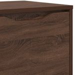 Casa si Gradina - Mobilier - Dulapuri si sifoniere - Dulapuri - Dulap de Baie Stejar inchis 40,5 x 40 x 44 cm Lemn compozit - Infinity.ro