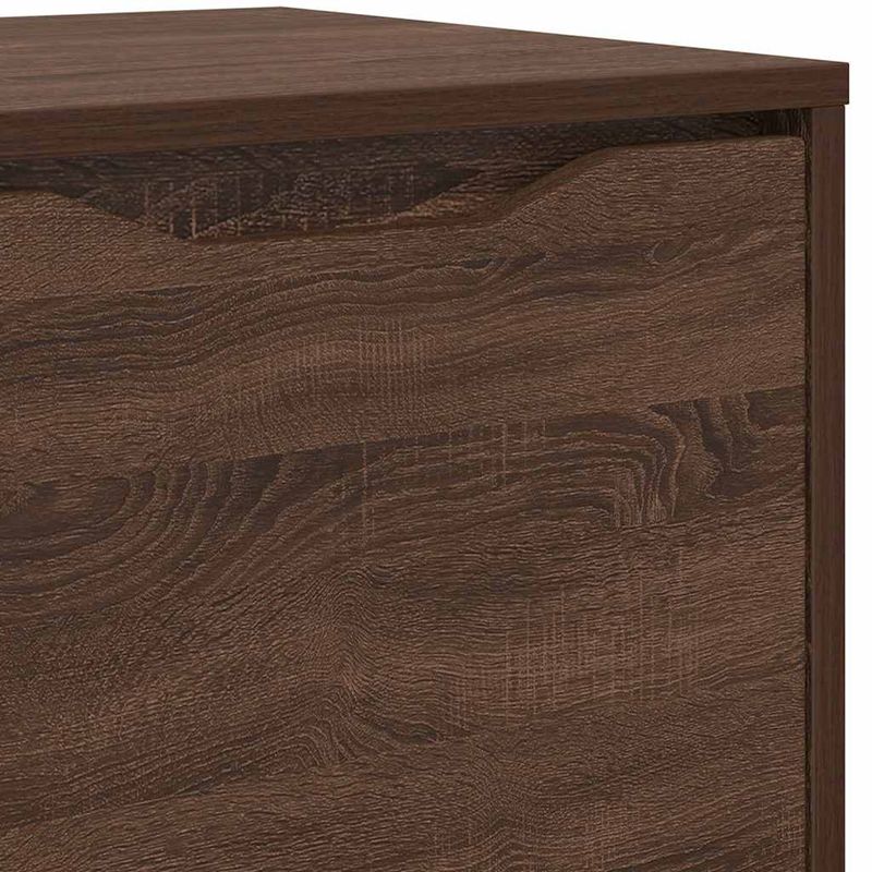 Casa si Gradina - Mobilier - Dulapuri si sifoniere - Dulapuri - Dulap de Baie Stejar inchis 40,5 x 40 x 44 cm Lemn compozit - Infinity.ro