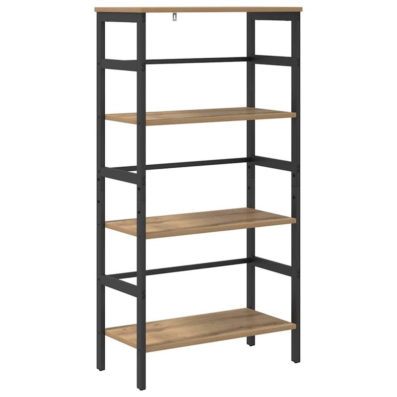 Casa si Gradina - Mobilier - Biblioteci si rafturi - Biblioteci - Raft pentru carti Stejar Artizanal 60 x 29,5 x 115 cm - Infinity.ro