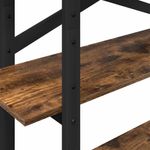 Casa si Gradina - Mobilier - Biblioteci si rafturi - Biblioteci - Raft pentru carti Stejar fumuriu 100 x 33,5 x 140 cm - Infinity.ro