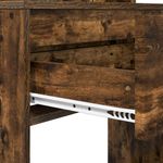 Casa si Gradina - Mobilier - Comode si corpuri - Masute de toaleta - Mese de toaleta pentru dormitor cu sertar Stejar fumuriu - Infinity.ro