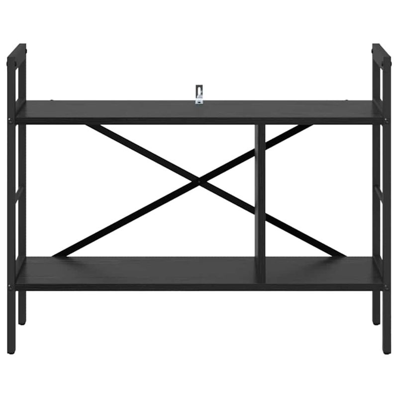 Casa si Gradina - Mobilier - Biblioteci si rafturi - Biblioteci - Raft pentru carti Stejar Negru 75 x 30 x 58,5 cm Lemn compozit - Infinity.ro
