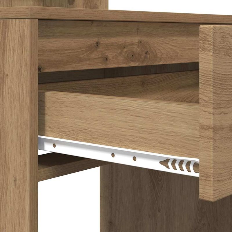 Casa si Gradina - Mobilier - Comode si corpuri - Masute de toaleta - Mese de toaleta pentru dormitor cu sertar Stejar Artizanal - Infinity.ro