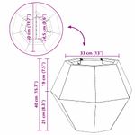 Casa si Gradina - Gradinarit si plante - Plante si ghivece - Ghivece si suporturi - Jardiniera 2 pcs Argintiu 50 x 50 x 40 cm Otel Galvanizat - Infinity.ro