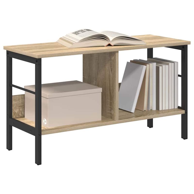 Casa si Gradina - Mobilier - Biblioteci si rafturi - Biblioteci - Raft pentru carti Stejar Sonoma 82 x 32 x 47 cm Lemn compozit - Infinity.ro