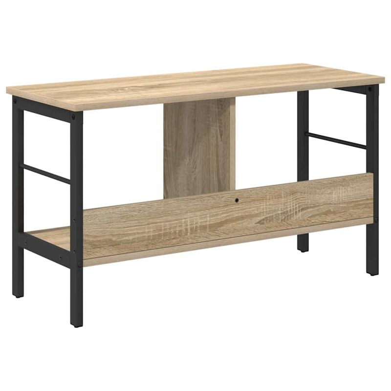 Casa si Gradina - Mobilier - Biblioteci si rafturi - Biblioteci - Raft pentru carti Stejar Sonoma 82 x 32 x 47 cm Lemn compozit - Infinity.ro